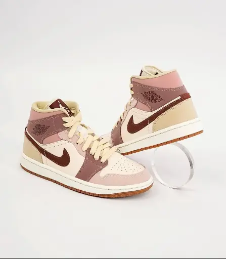 Nike Air Jordan 1 Mid Dark Pony Smokey Mauve 